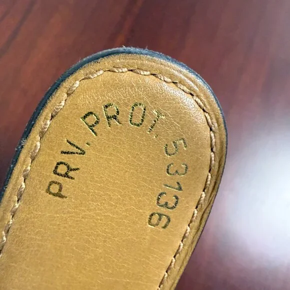 Gucci two-tone leather belt - Picture 3 of 7